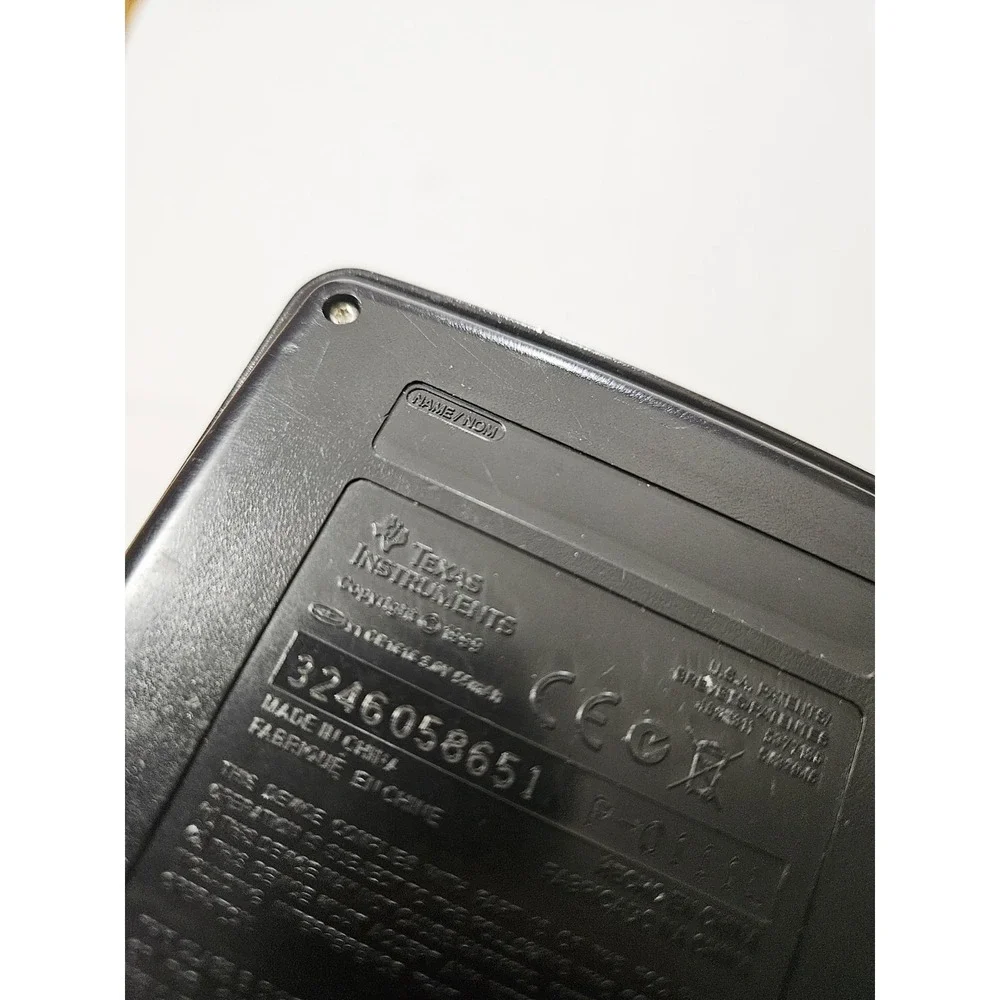 TI-83 Graphing Calculator With Cover  Works‎ Great